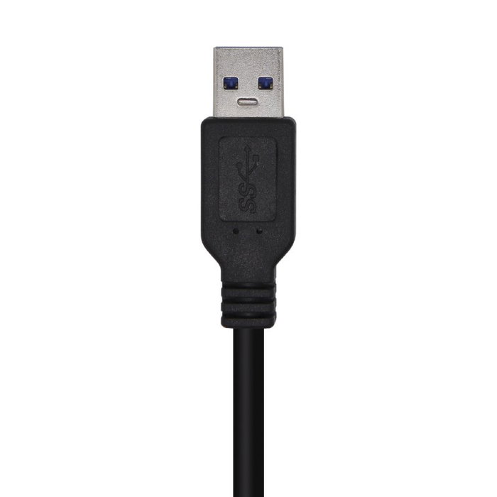 Aisens Cable USB 3.0 Impresora Tipo A/M a Tipo B/M, 2m, Negro